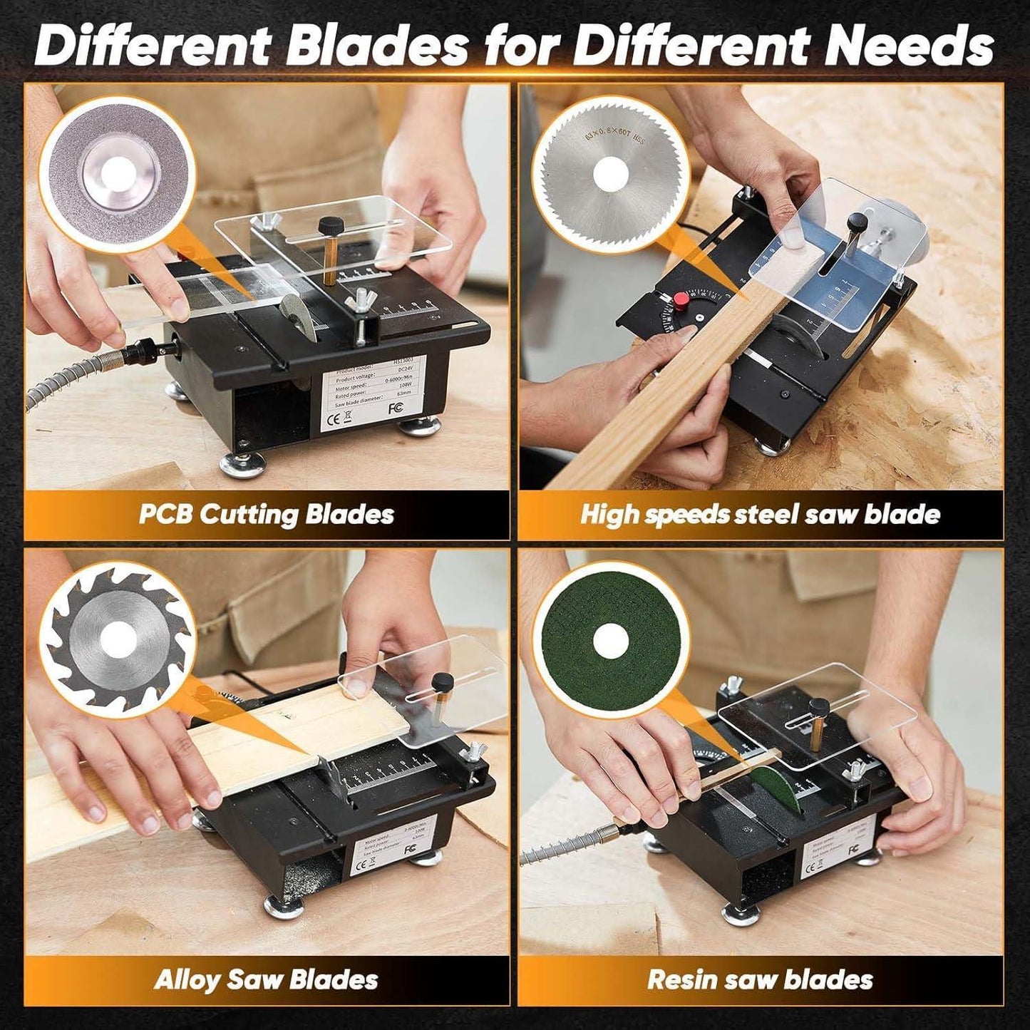 💥2025 New⏰Multi-functional Mini Precision Table Saw - clarioy