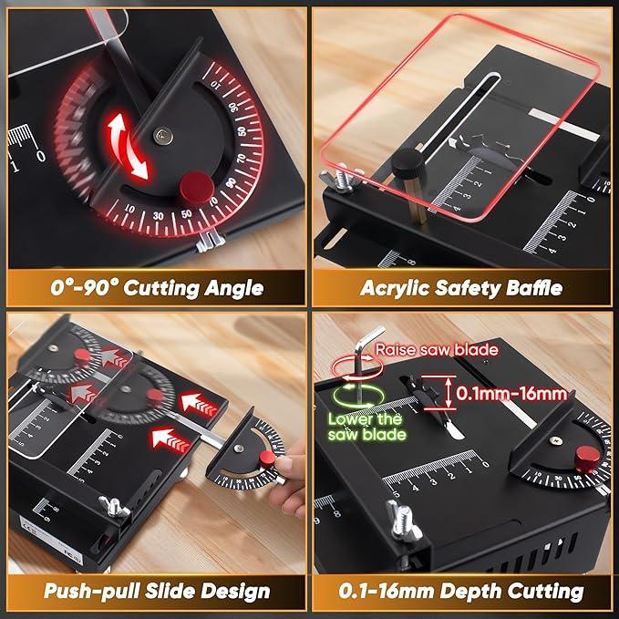 💥2025 New⏰Multi-functional Mini Precision Table Saw - clarioy