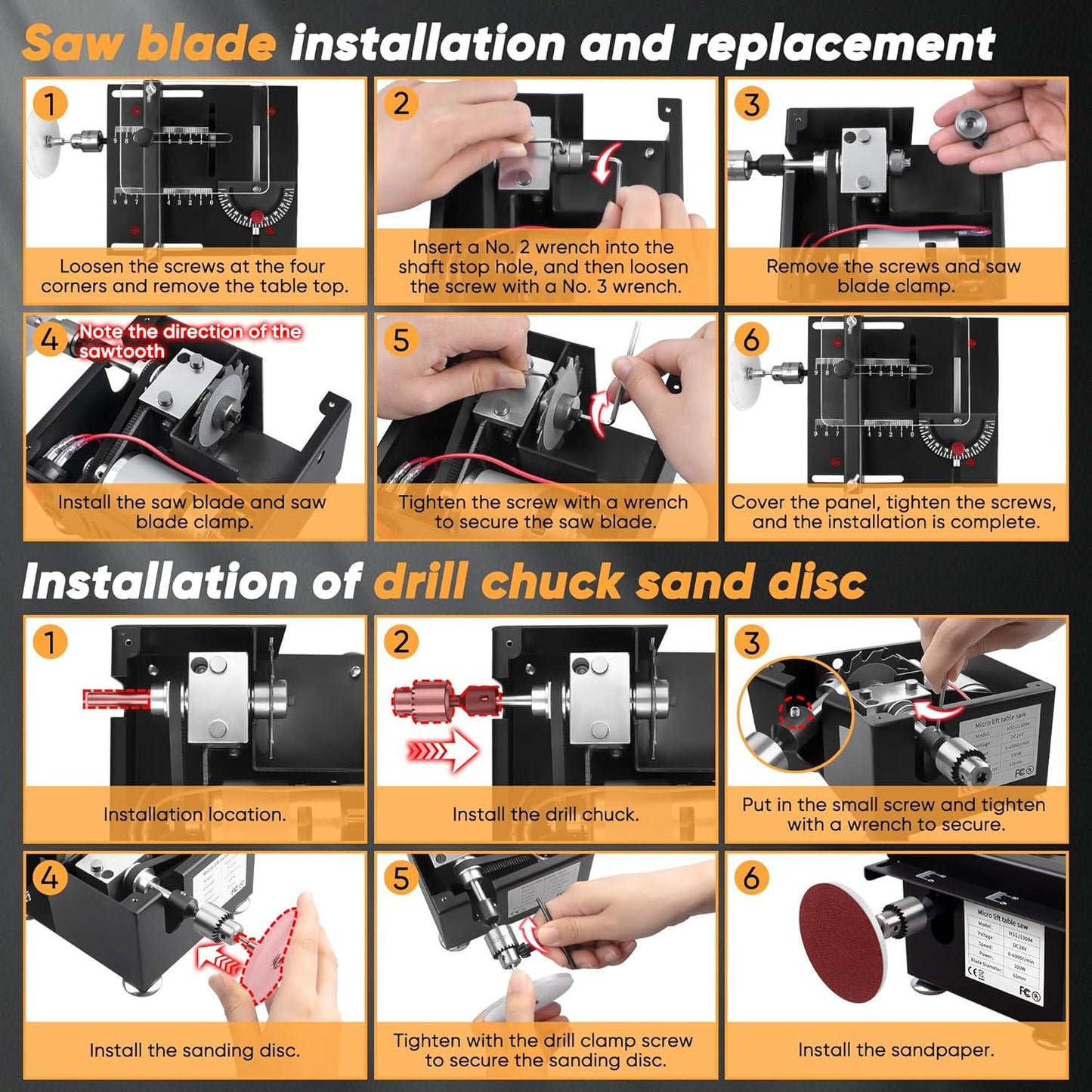 💥2025 New⏰Multi-functional Mini Precision Table Saw - clarioy