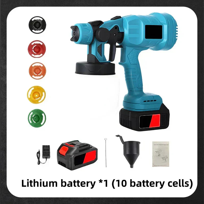 ๐ ๏ธ 60% OFF NOW! ๐จ Cordless Electric Paint Sprayer โ HVLP Tech, Even Coating & Perfect for DIY & Gifts ๐