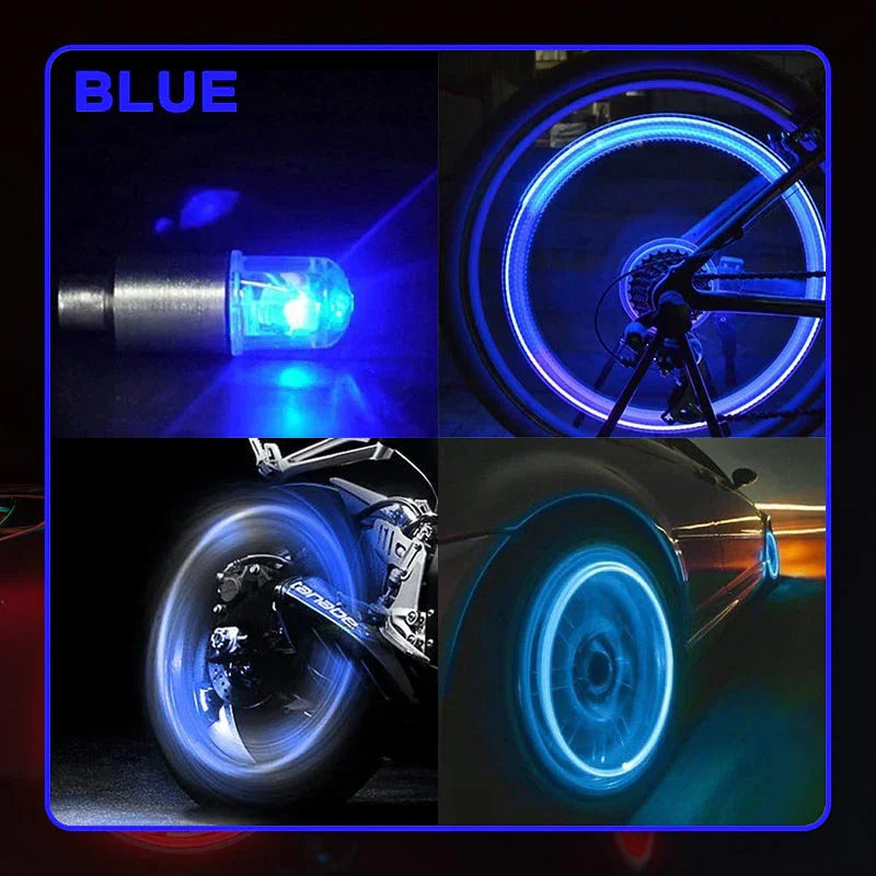 đ„Buy 1 Free 1đ„Waterproof Led Wheel Lights(Universal for cars, motorcycles, and bicycles)
