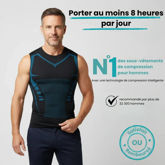 ⏰🔥LIMITED TIME 50% OFF!🔥50K+ SOLD!Ionic Shaping Vest – Compression, Cooling, Sleeveless, Body Contouring 💪