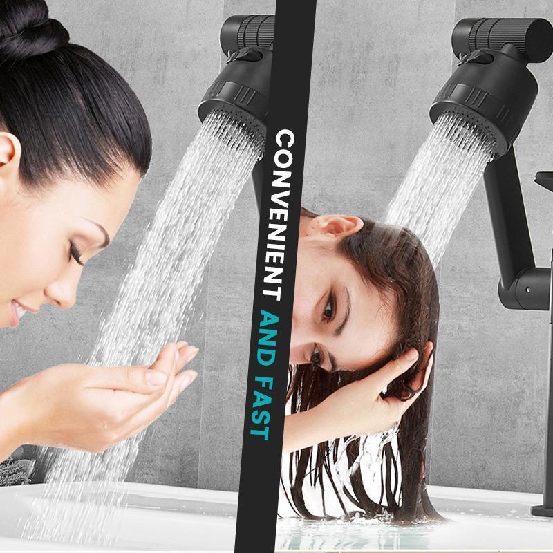 🎁Hot Sale 50% OFF⏳Single Hole Hot And Cold Water Faucet Universal Swivel Basin Faucet - clarioy