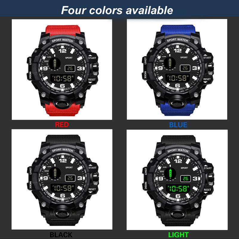 Multifunctional Waterproof Outdoor Sports Watch - clarioy