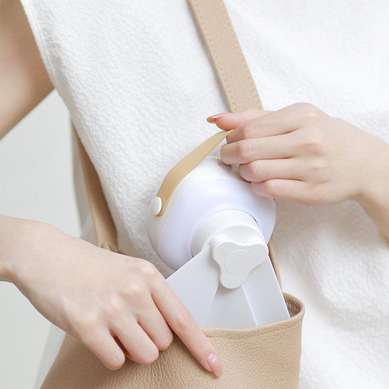 Portable Silent Ceiling Fan with Light - clarioy