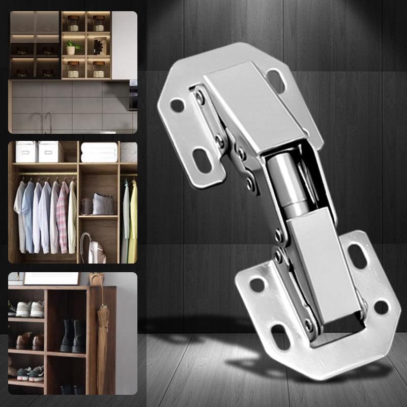 🔥Christmas sale is ending soon🔥Easy installation of bridge-shaped door hinges -Cabinet hinges - clarioy