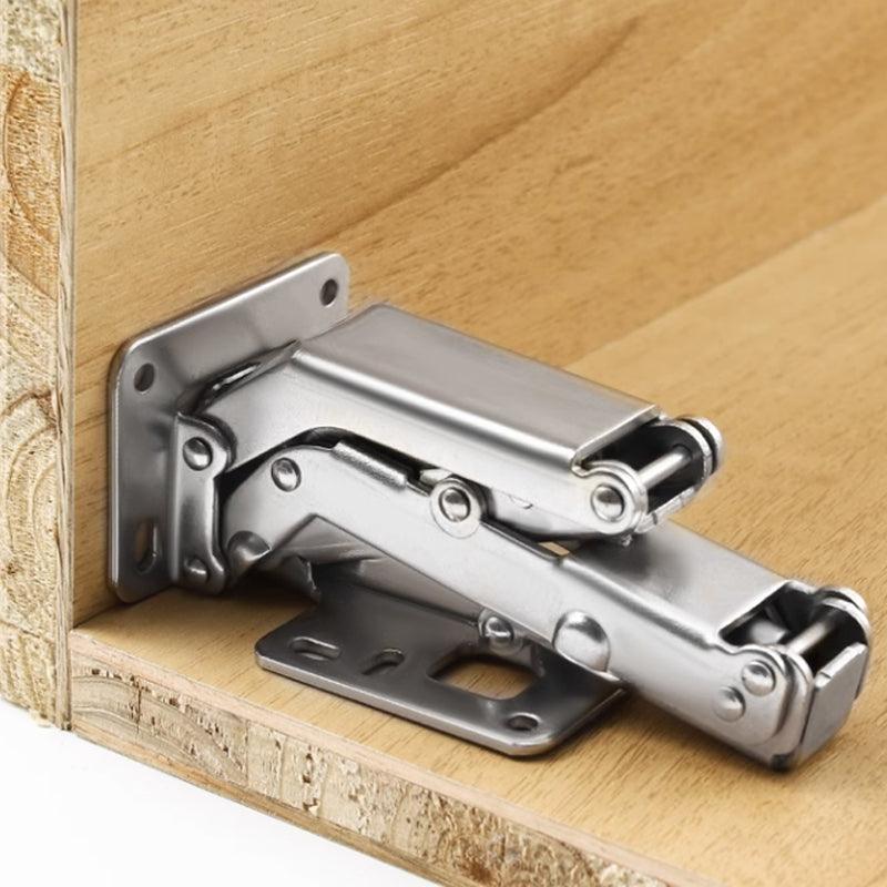 🔥Christmas sale is ending soon🔥Easy installation of bridge-shaped door hinges -Cabinet hinges - clarioy