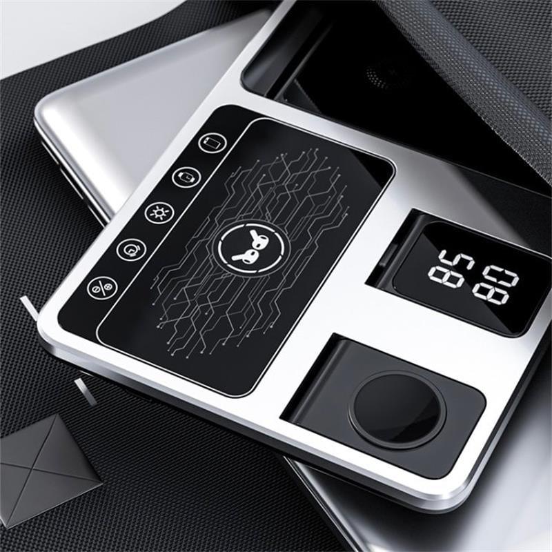 New Generation Fast Smart Touch 4 in 1 Wireless Charger for iPhone, Apple Watch and AirPods - clarioy