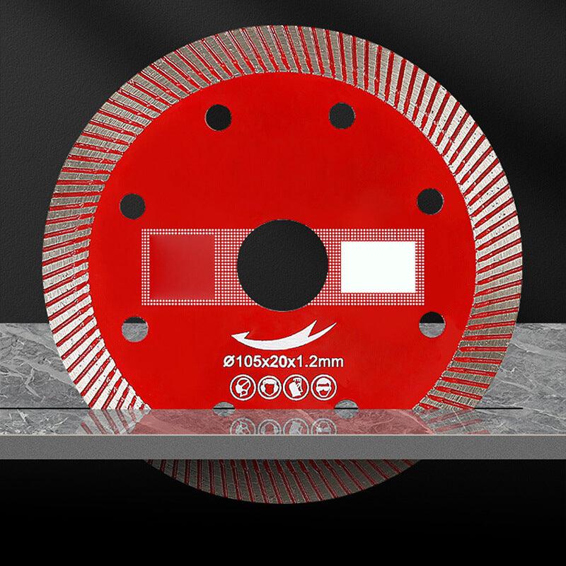 Ultra-fine corrugated tile cutting discs master - clarioy