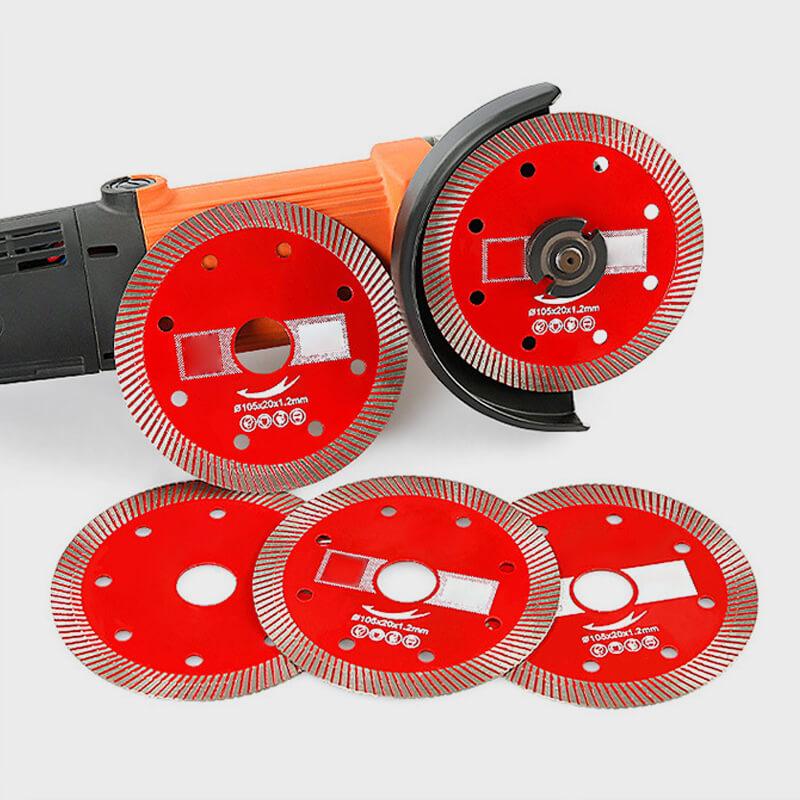 Ultra-fine corrugated tile cutting discs master - clarioy