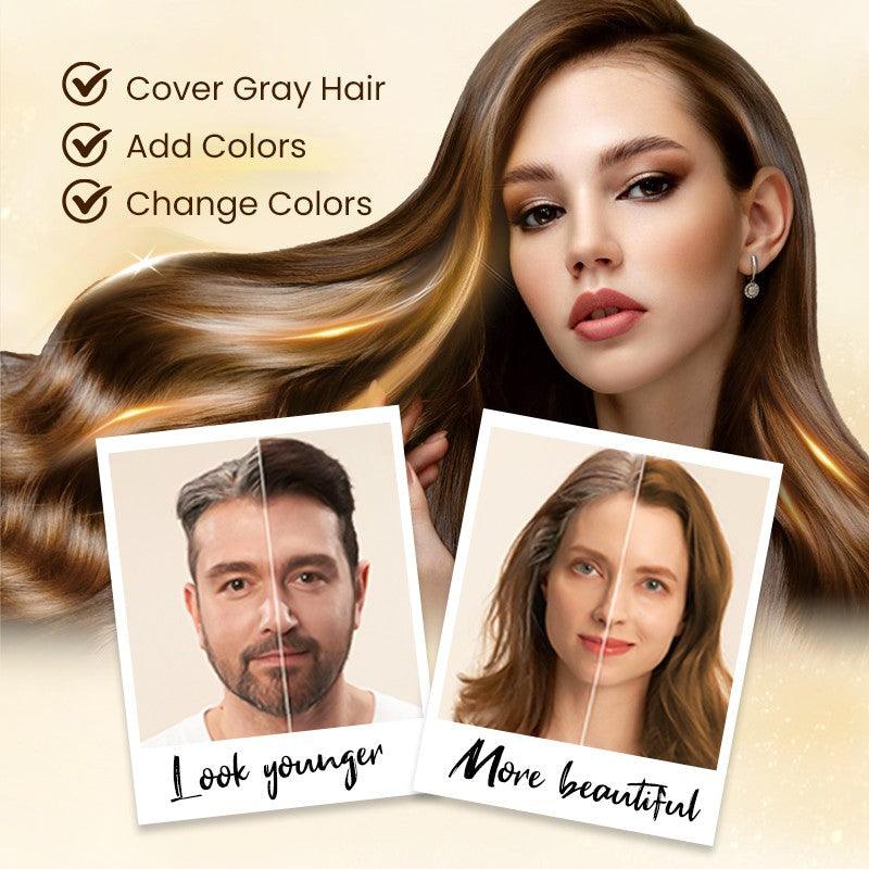 ❤️🔥Hot Sale 50% OFF✨Long Lasting Natural Hair Dye Shampoo - clarioy
