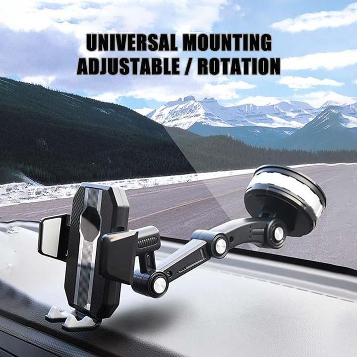 🔥Hot sale!💥Phone Mount for Car Center Console Stack Super Adsorption Phone Holder - clarioy