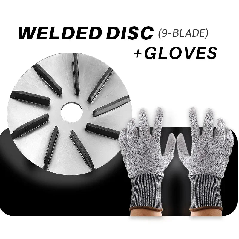 Labor-Saving Pig Hair Remover Scraper Disc
