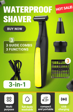 🔥Hot Sale 50% 0FF🔥Multifunctional Electric Wet & Dry Shaver