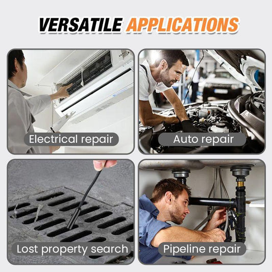 Clarioy versatile tool uses: electrical repair, auto repair, lost property search, pipeline repair