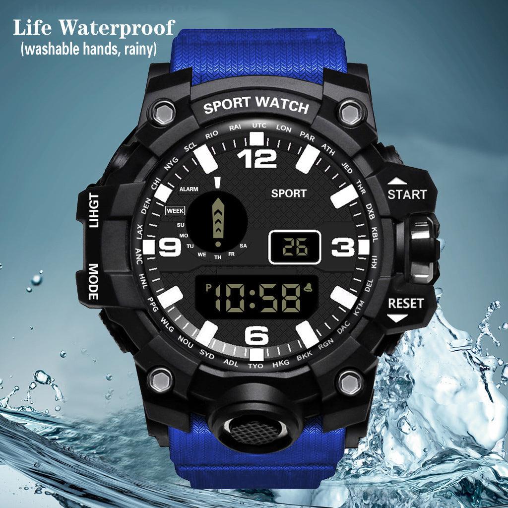 Multifunctional Waterproof Outdoor Sports Watch - clarioy