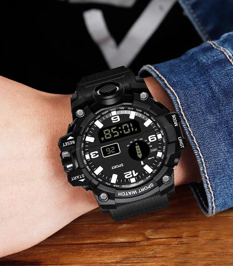 Multifunctional Waterproof Outdoor Sports Watch - clarioy