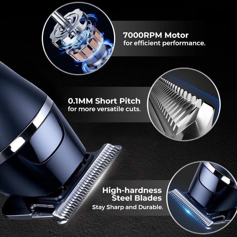 💕Household Digital Display Professional Electric Hair Clipper Set