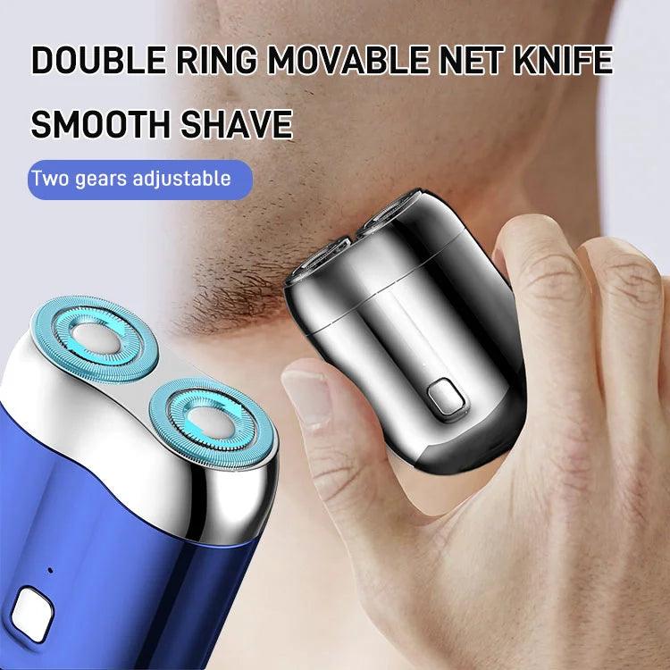 ✨HOT SALE✨2024 New Mini Double Head Electric Shave - clarioy