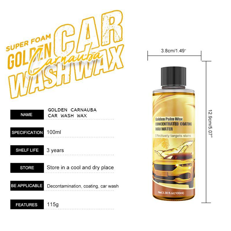 🔥Hot Sale🔥Golden Carnauba Car Wash Wax - clarioy