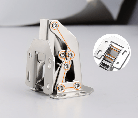 🔥Christmas sale is ending soon🔥Easy installation of bridge-shaped door hinges -Cabinet hinges - clarioy