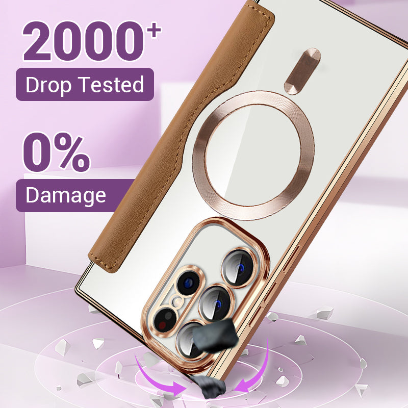 ๐ฑ2024 New leather textured flip mobile phone case for Samsung