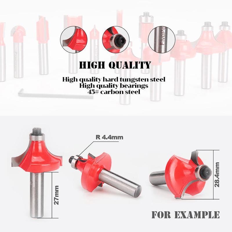🔥Last Day Sale 50%🔥8mm Router Bit Set - clarioy