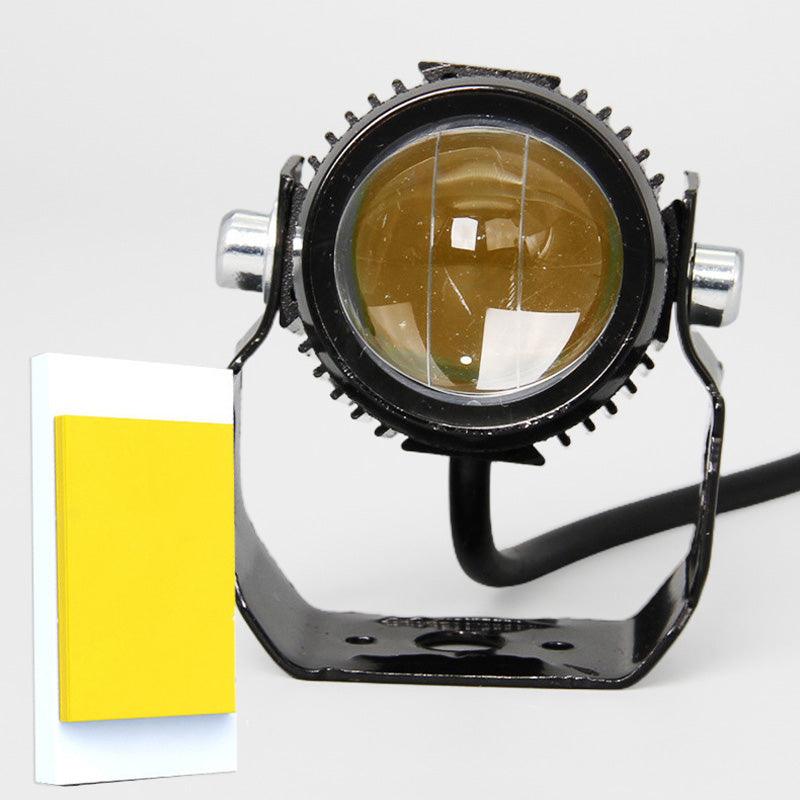 Universal Motorcycle LED Strong Light High and Low Beam Spotlight - clarioy
