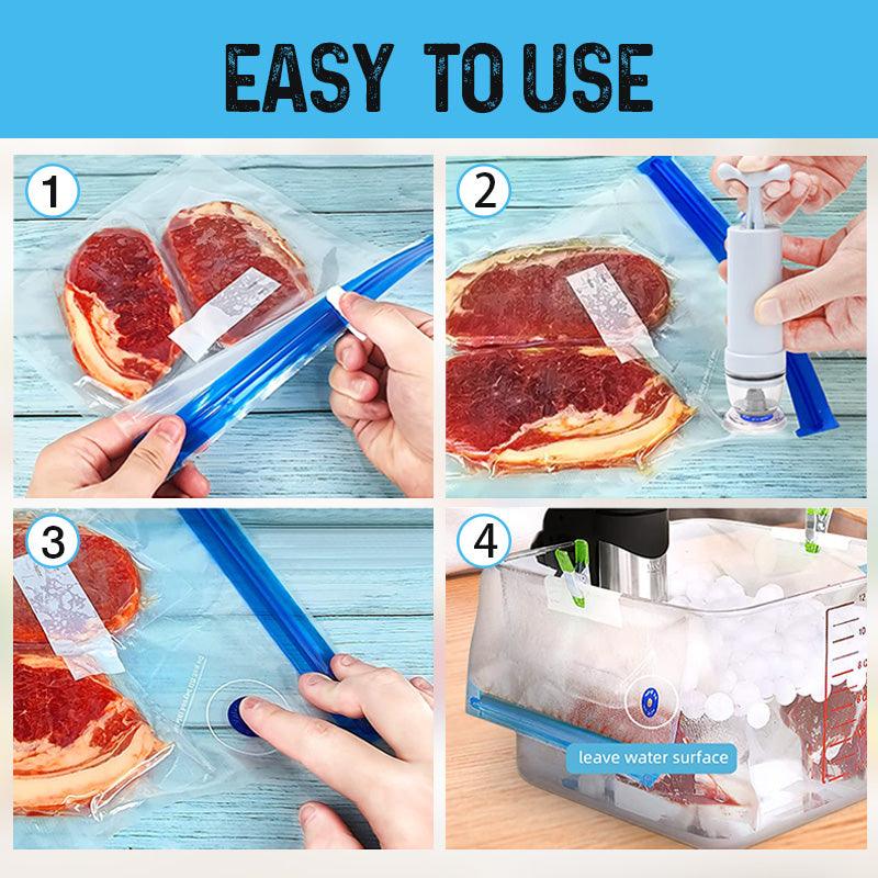 š„2025 Kitchen Hot Saleš„Kitchen Vacuum Sealer Bag Set - clarioy