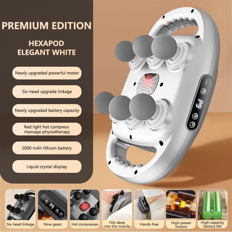 š„ćSnap-up pricećš„New Six-Head Fascia Gun Deep Tissue Massage Device - clarioy