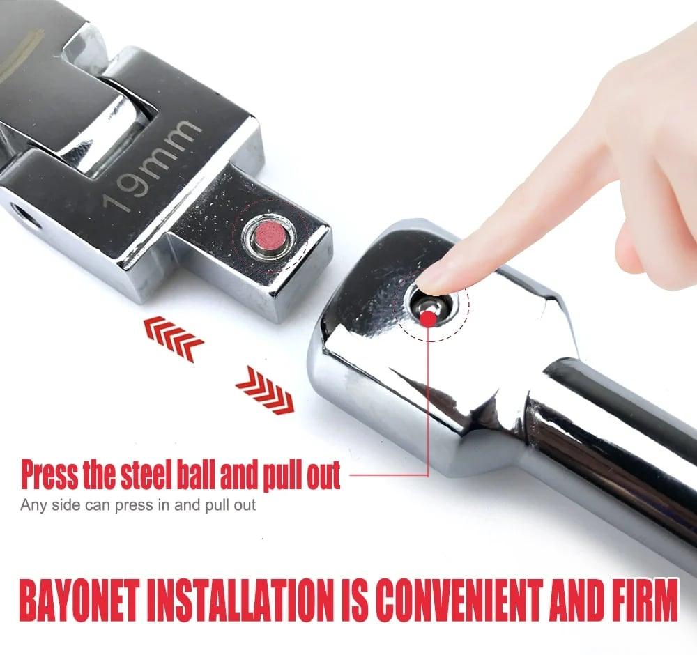 🎁New Hot Sale 50% OFF⏳Removable Movable Head Ratchet Durable Power Saving Repair Tool Set(Free shipping worldwide) - clarioy