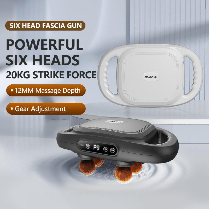 š„ćSnap-up pricećš„New Six-Head Fascia Gun Deep Tissue Massage Device - clarioy