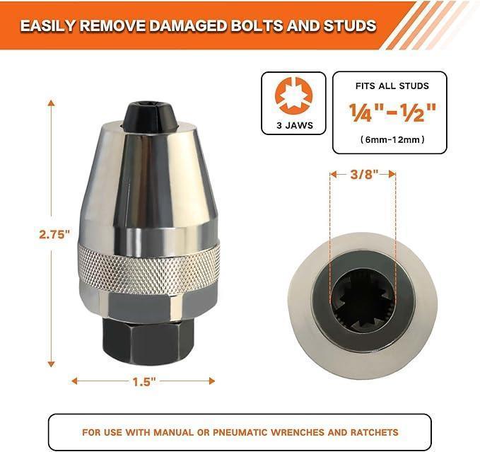 š„Hot Sale 50% OFFš„Damaged Bolt and Stud Extractor Tool - clarioy