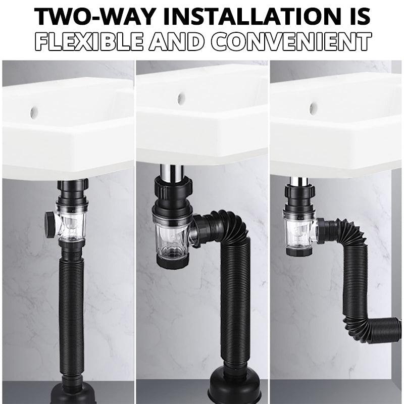 Telescoping Anti-odor Drain Pipe - clarioy