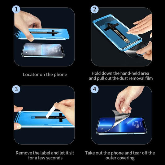 🎁Hot Sale 49% OFF⏳Invisible Artifact Screen Protector -Dust Free Without Bubbles - clarioy