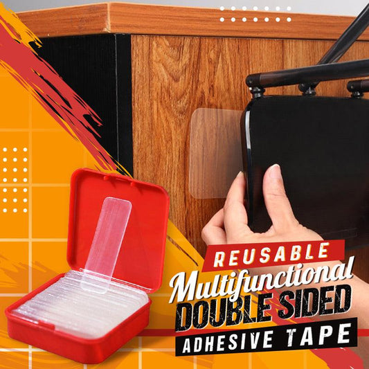 60 PCS Reusable Waterproof Double Sided Adhesive Tape - clarioy