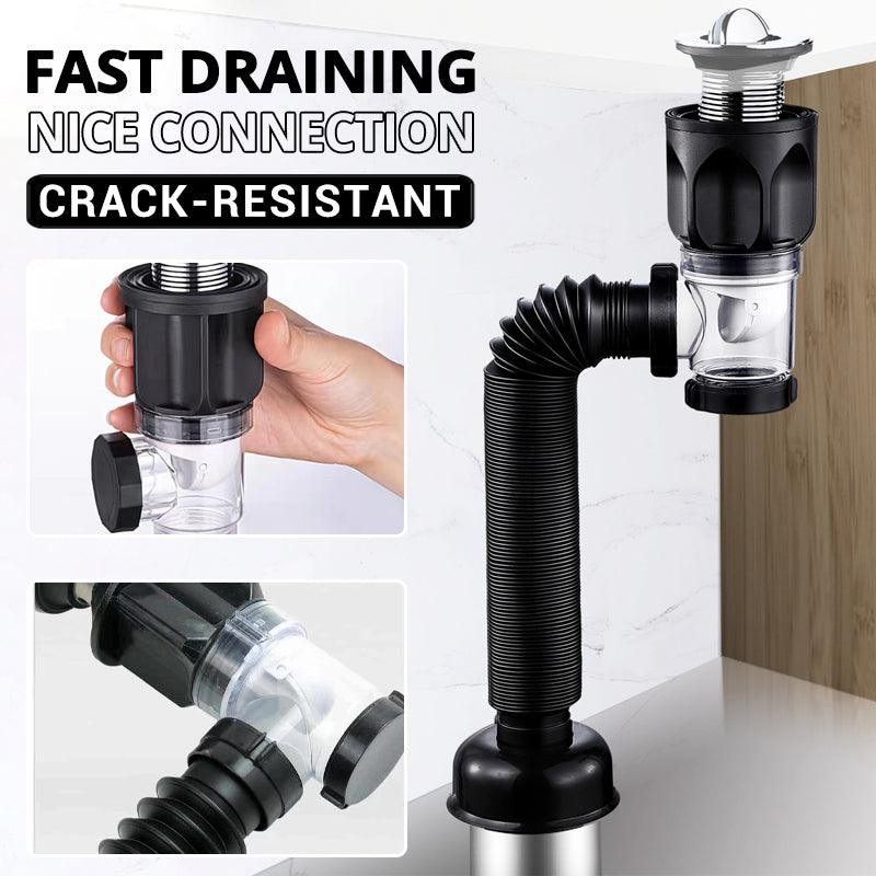 Telescoping Anti-odor Drain Pipe - clarioy