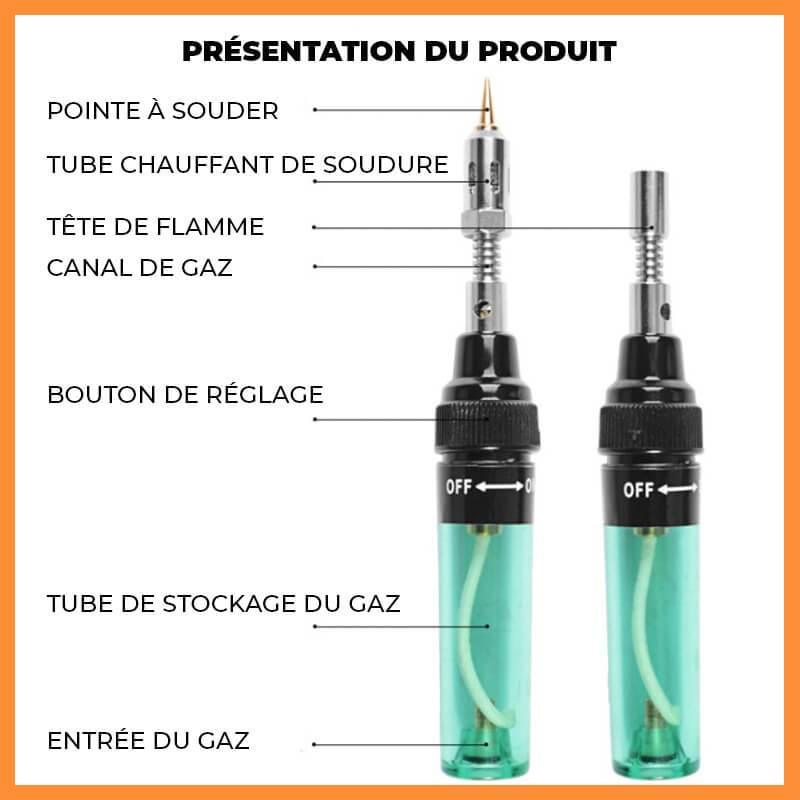 Portable 4-in-1 soldering iron set - clarioy