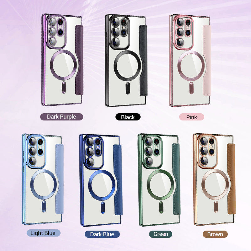 ๐ฑ2024 New leather textured flip mobile phone case for Samsung