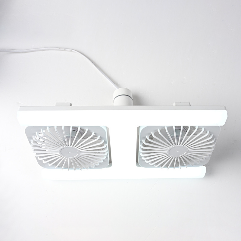 🌀💡2-in-1 LED Ceiling Fan Light – Dual Cooling, Ultra Bright, Tool-Free Install