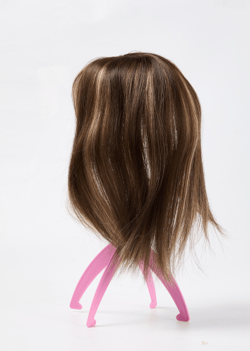 Natural Hair Toppers with Bangs for Women - clarioy