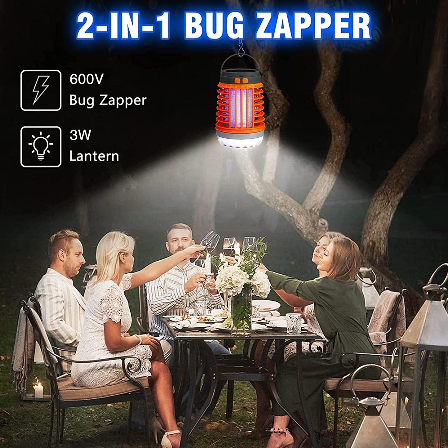 đ„Multi-functional Solar Camping Mosquito Killer Lamp - clarioy
