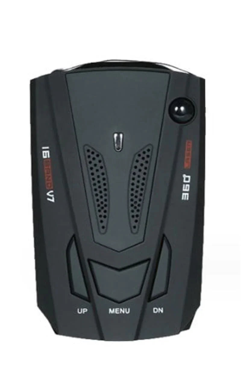 Clarioy black auto tool device with buttons labeled UP, MENU, DN and a modern design