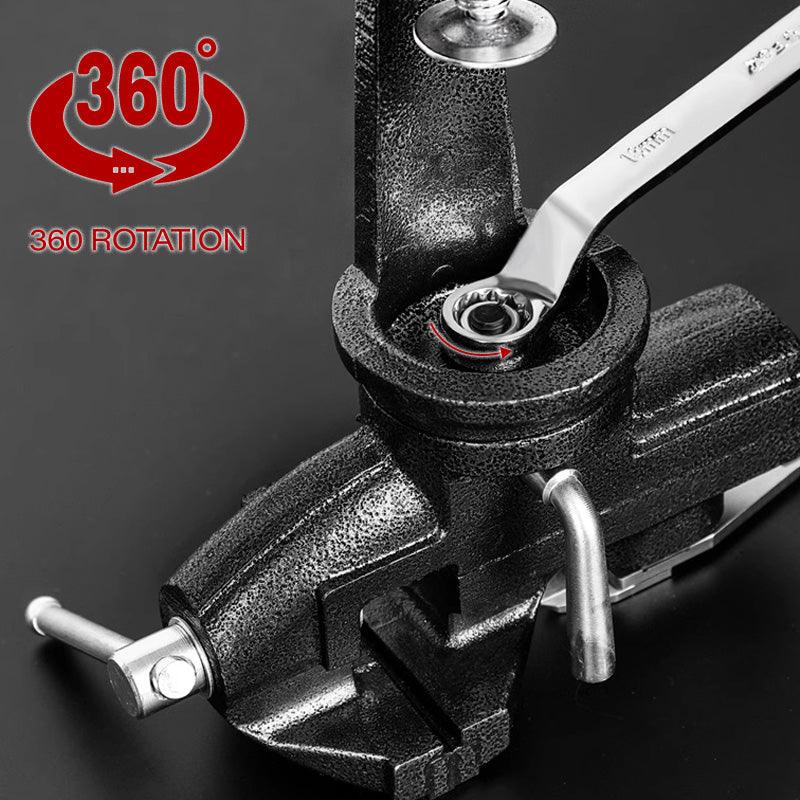 Mini Durable Adjustable Bench Vice for Woodworking - clarioy