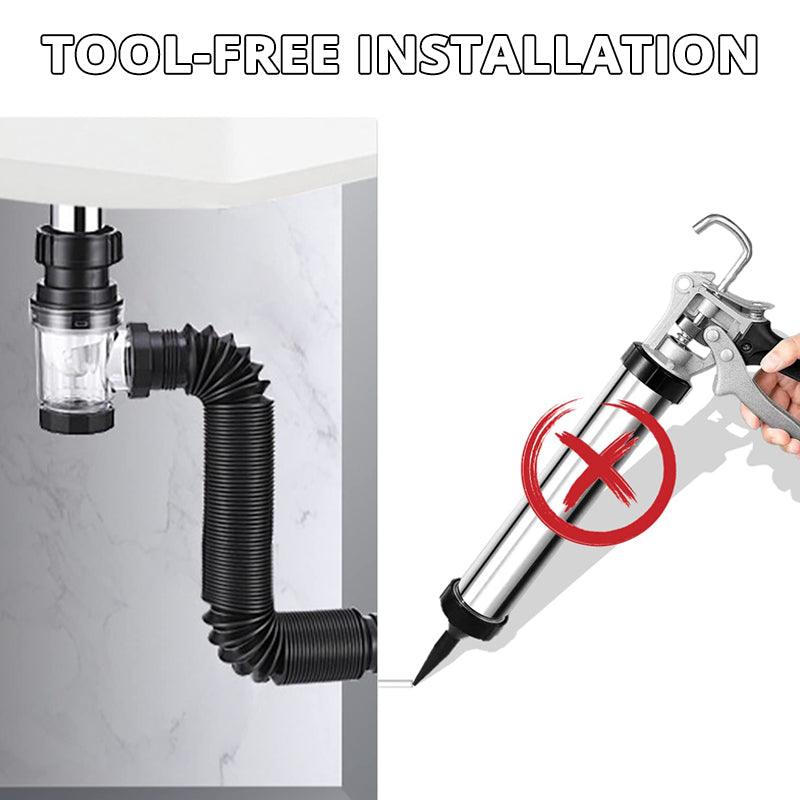 Telescoping Anti-odor Drain Pipe - clarioy