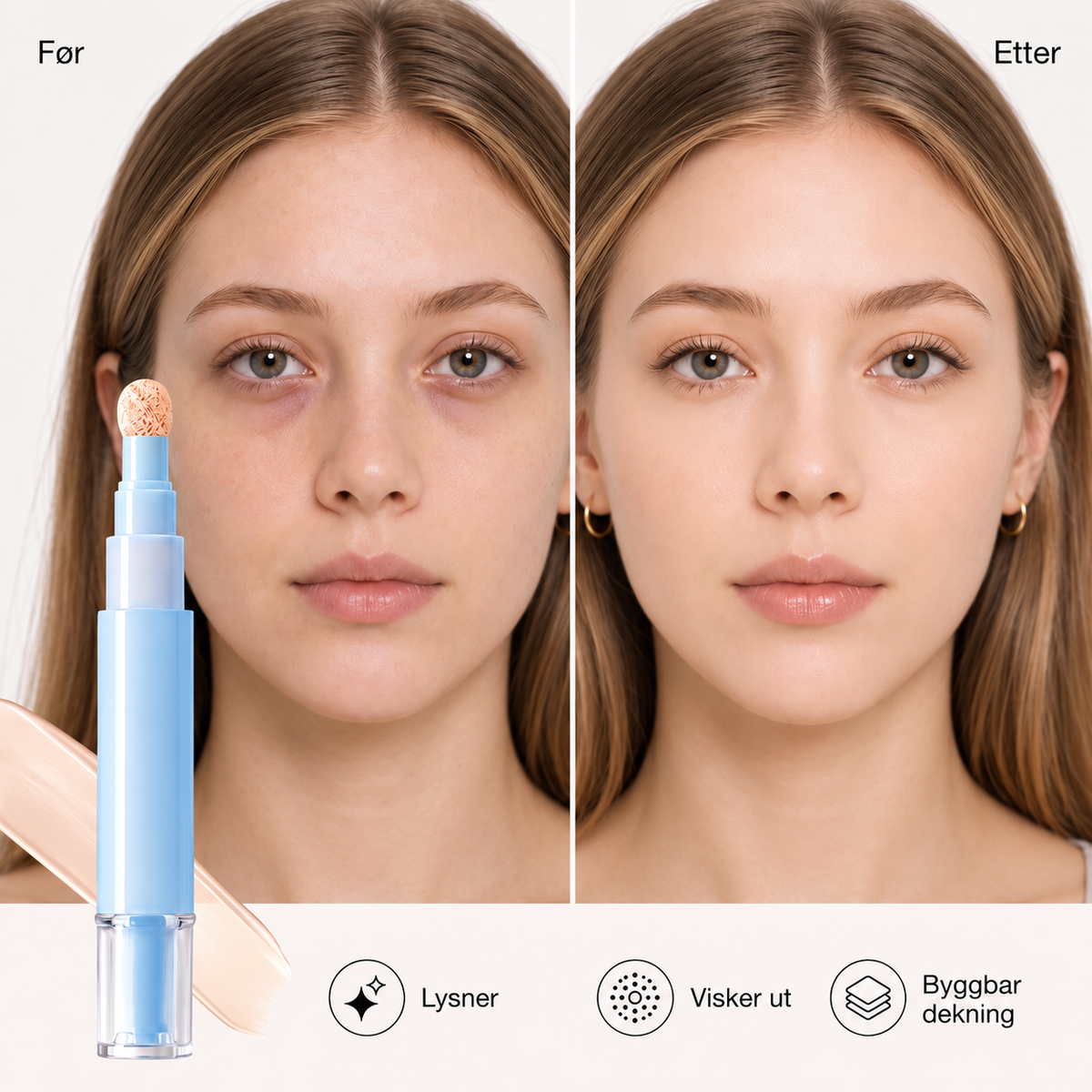 🔥Buy 1 Get 1 Free ( 2 Pcs Total ) NOW!💄Multipurpose Hydrating Liquid Concealer Pen ✨