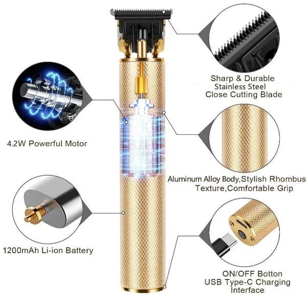 🎁Hot Sale 50% OFF⏳Cordless Zero Gapped Trimmer Hair clipper - clarioy