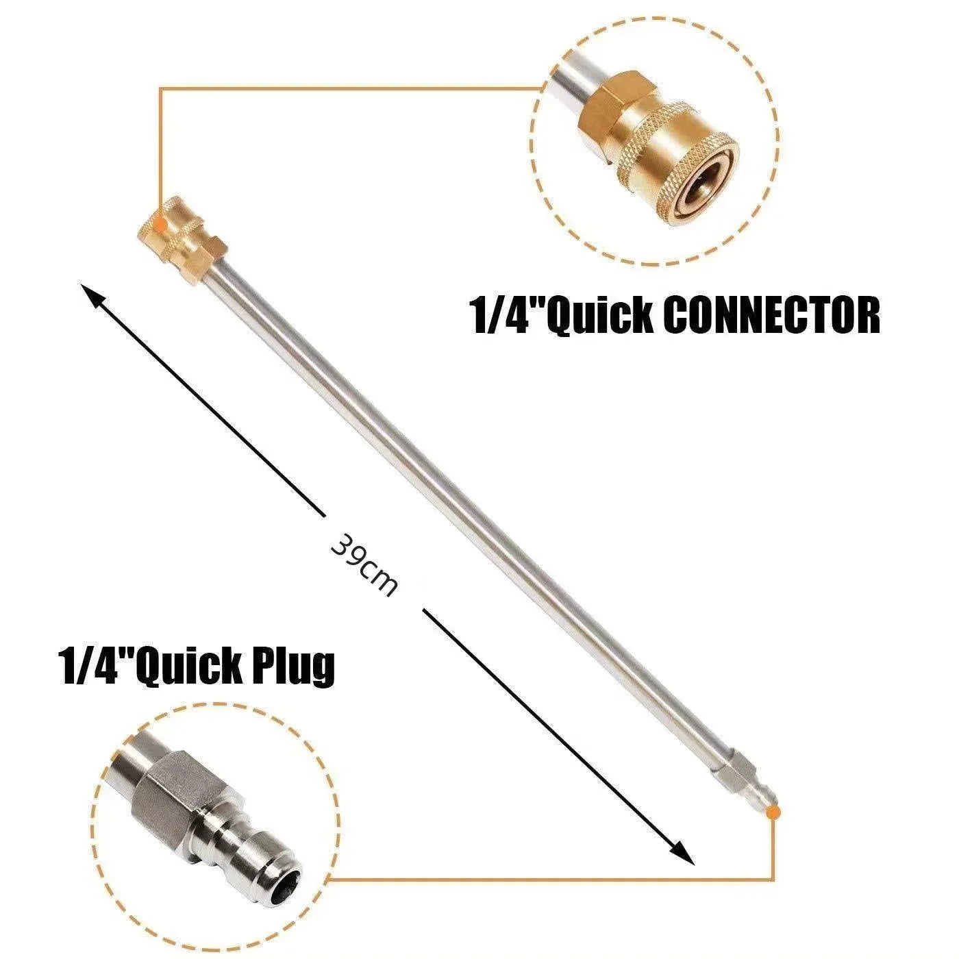📢📢50% OFF !!!⏰4000 PSI High-Pressure Cleaning Wand Set
