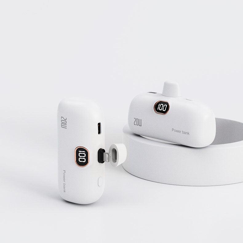 Portable Lipstick-size Wireless Power Bank 5000mAh - clarioy