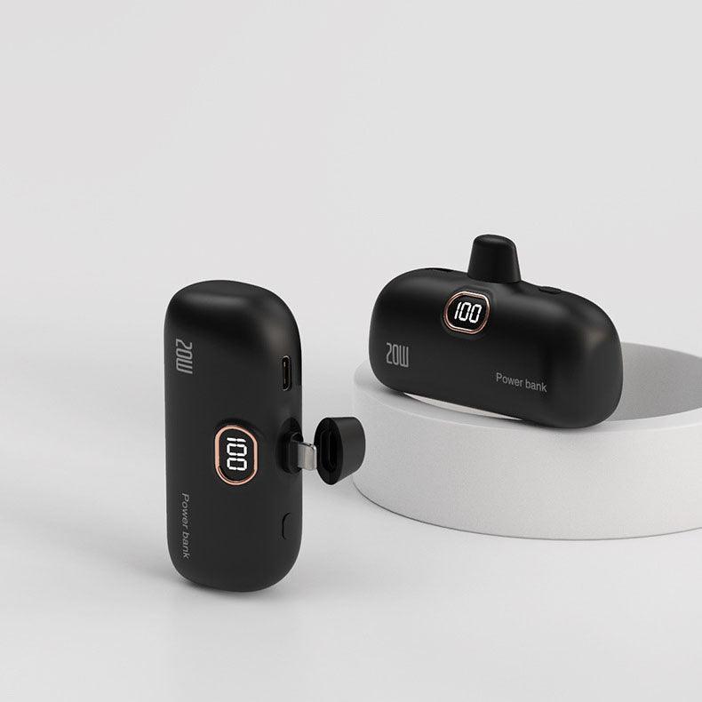 Portable Lipstick-size Wireless Power Bank 5000mAh - clarioy